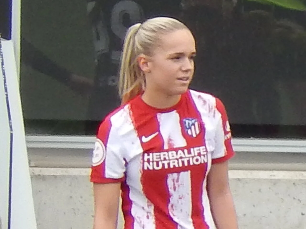 Hanna Lundkvist, svensk högerback som spelar för Manchester United