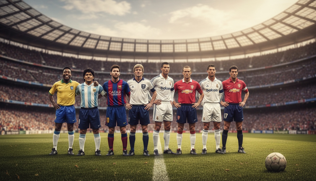 Kända fotbollsspelare – världens mest ikoniska spelare genom tiderna